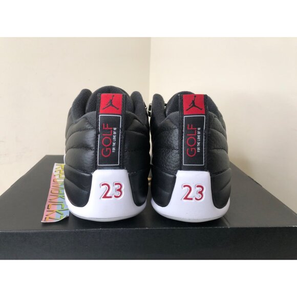Jordan 12 Low Golf Spike Playoffs Mens Sizes DH4120 010 - Picture 4 of 5
